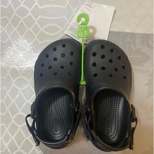 BOYS CROCS DUET MAX ll CLOG BLACK